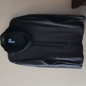 Simply Vera Vera Wang women's size L.  Dark gray with black accents. Long tunic.